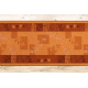 Gumiran pločnik AGADIR oranžna 100cm