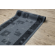 Runner anti-slip AGADIR grey 67cm