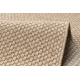 Alfombra MIMO 6272 sisal exterior beige obscuro