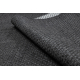 Fonott TIMO 0000 sizal szőnyeg szabadtéri fekete