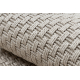 Teppich, Läufer TIMO 6272 SISAL draussen beige
