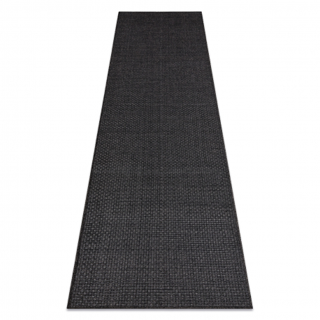 Carpet, runner TIMO 0000 SISAL outdoor black
