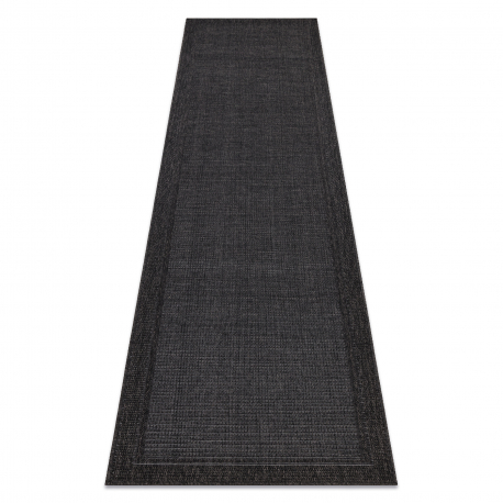 Fonott szőnyeg, futó szőnyeg TIMO 5000 sizal szabadtéri keret fekete