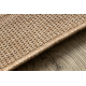 Alfombra MIMO 5979 sisal exterior marco beige obscuro