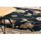POLONIA gyapjú szőnyeg Loare Keret velvet sötétkék