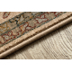 Tapis de couloir CASABLANCA LOOP gris clair, bouclé, doux