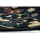 Vlnený koberec POLONIA Persej orientálne tmavomodrá