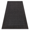 Dywan TIMO 5000 SZNURKOWY SIZAL outdoor, ramka czarny