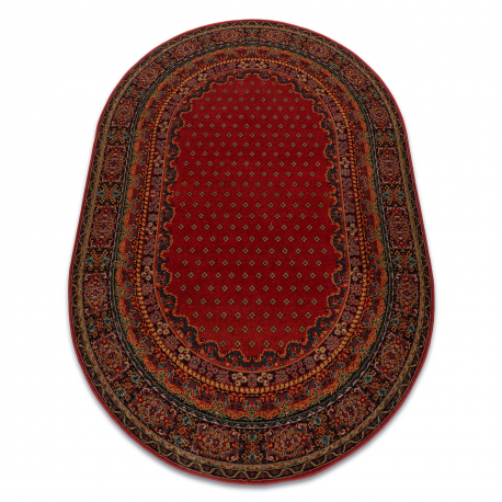 Vlnený koberec POLONIA ovál BARON burgundské