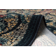 вълнен килим POLONIA Mozaika, мозайка ориенталски тъмно синьо