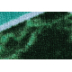 Runner, anti-slip TRIANGLES, gum green 80cm