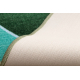 Runner, anti-slip TRIANGLES, gum green 80cm