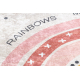 JUNIOR 51300.802 Regenbogen, Punkte für Kinder Anti-Rutsch - beige