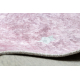 JUNIOR 52063.802 covor lavabil Curcubeu, nori pentru copii anti-alunecare - roz