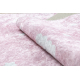 JUNIOR 52063.802 тепих за прање Дуга, облачићи за децу против клизања - розе