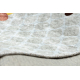 JUNIOR 52104.801 tæppe skal vaskes Alfabet for børn skridsikker - grå