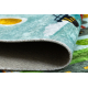 JUNIOR 52105.801 umývací koberec Stavenisko, ulice pre deti protišmykový - modrý