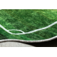 JUNIOR 51307.803 tapijt wasbaar voetbalveld, voetbal voor kinderen antislip - groen