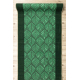 Runner, anti-slip LEAVES, gum green 57cm