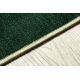 Runner, anti-slip LEAVES, gum green 57cm