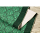 Runner, anti-slip LEAVES, gum green 57cm