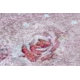 Tappeto lavabile JUNIOR 51549.802 cerchio corona per bambini antiscivolo - rosa