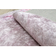 Alfombra lavable JUNIOR 51549.802 circulo corona para niños antideslizante - rosado