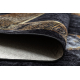 MIRO 51278.809 tæppe skal vaskes Marmor, græsk skridsikker - sort / guld