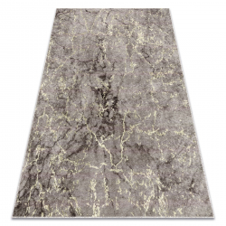 Tapis en laine TEXTURA 488.05.LA100 OSTA - Lignes, cadre géométrique structurel crème
