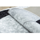 JUNIOR 51553.802 krug pranje tepiha nogomet za djecu protuklizna - crno / bijelim