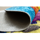 JUNIOR 51594.801 mycí kobereč kulatý ryby, oceán pro děti protiskluz - modrý