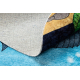 JUNIOR 51594.801 aplis mazgāšanas paklājs zivis, okeāns bērniem pretslīdēšana - zils