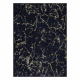 MIRO 52003.803 tapijt wasbaar marmer antislip - zwart