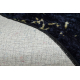 MIRO 52003.803 umývací koberec Mramor protišmykový - čierna