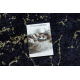MIRO 52003.803 mosható szőnyeg Márvány csúszásgátló - fekete