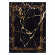 MIRO 51333.801 umývací koberec Mramor, rám protišmykový - čierna / zlato