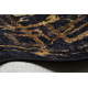 MIRO 51333.801 washing carpet Marble, frame anti-slip - black / gold