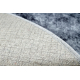 MIRO 51330.804 tæppe skal vaskes Marmor, geometrisk skridsikker - grå