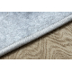 MIRO 51330.804 tapijt wasbaar marmer, geometrisch antislip - grijs