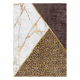 MIRO 51338.805 vaske Teppe Marmor, geometrisk antiskli - brun 