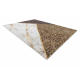 MIRO 51338.805 pranje tepiha Mramor, geometrijski protuklizna - smeđa