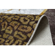 MIRO 51338.805 mosható szőnyeg Márvány, geometrikus csúszásgátló - barna