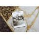 MIRO 51338.805 vaske Teppe Marmor, geometrisk antiskli - brun 