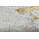 Dywan do prania MIRO 52103.801 Marmur, geometryczny antypoślizgowy - złoty