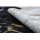 MIRO 52103.801 umývací koberec Mramor, geometrická protišmykový - zlato