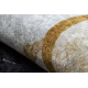 MIRO 52103.801 mycí kobereček Mramor, geometrická protiskluz - zlatý