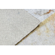 MIRO 52103.801 mycí kobereček Mramor, geometrická protiskluz - zlatý