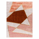 Килим, що миється MIRO 52097.802 геометричний нековзкий - рожевий