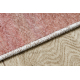 Alfombra lavable MIRO 52097.802 Geométrico antideslizante - rosado