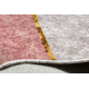 Dywan do prania MIRO 52097.802 Geometryczny antypoślizgowy - różowy